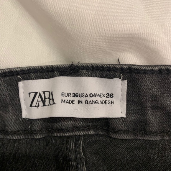 Zara high waisted black jeans! - Picture 2 of 2